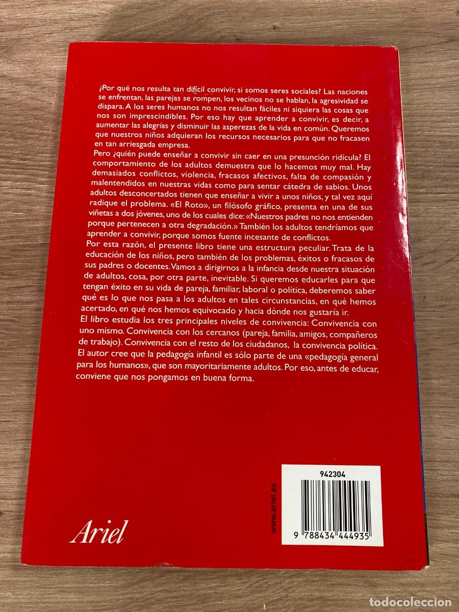 Libros de segunda mano: Aprender a convivir Jos&eacute; Antonio Marina - Foto 2