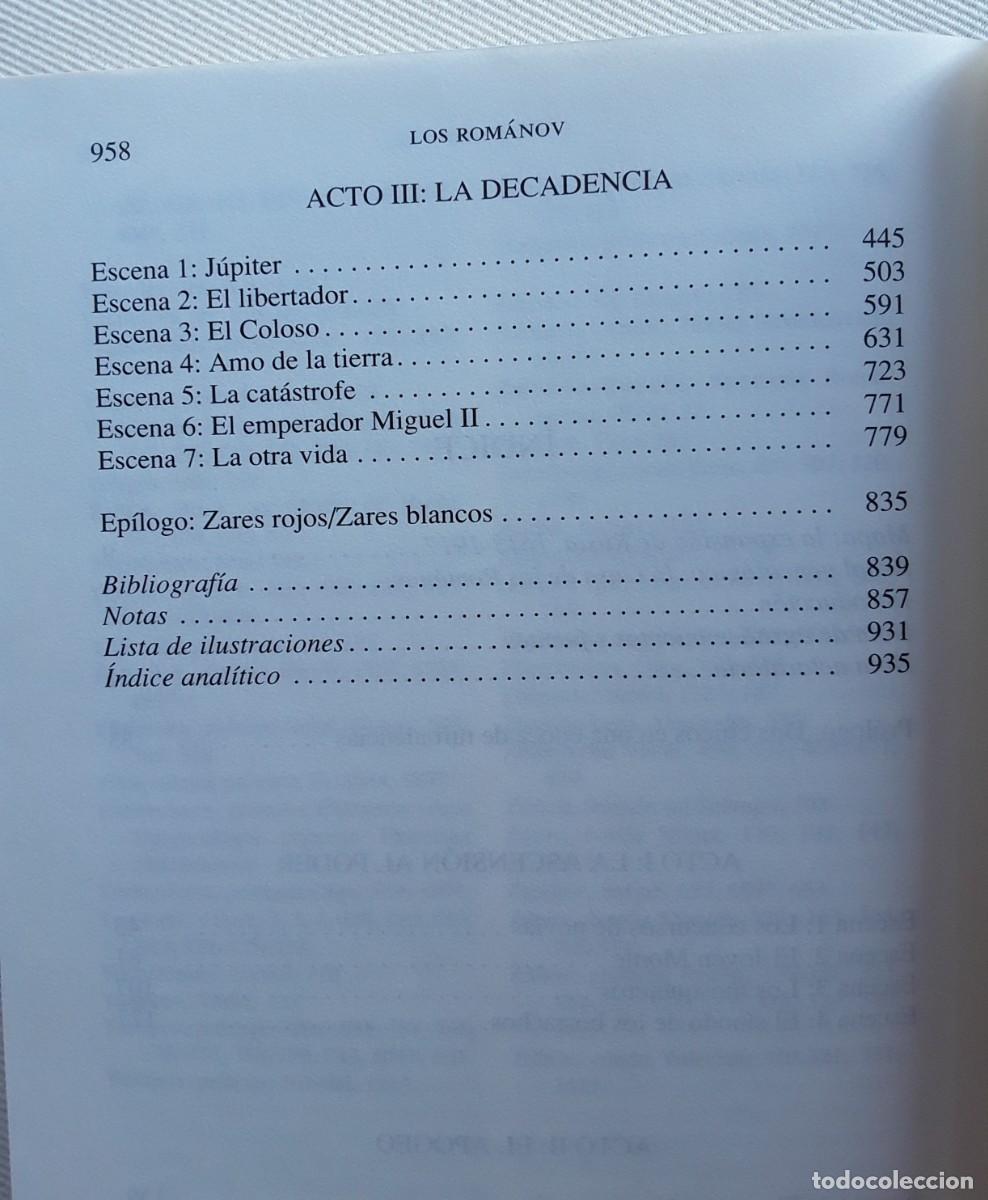 Libros de segunda mano: LOS ROM&Aacute;NOV. SIMON SEBAG MONTEFIORE. - Foto 3