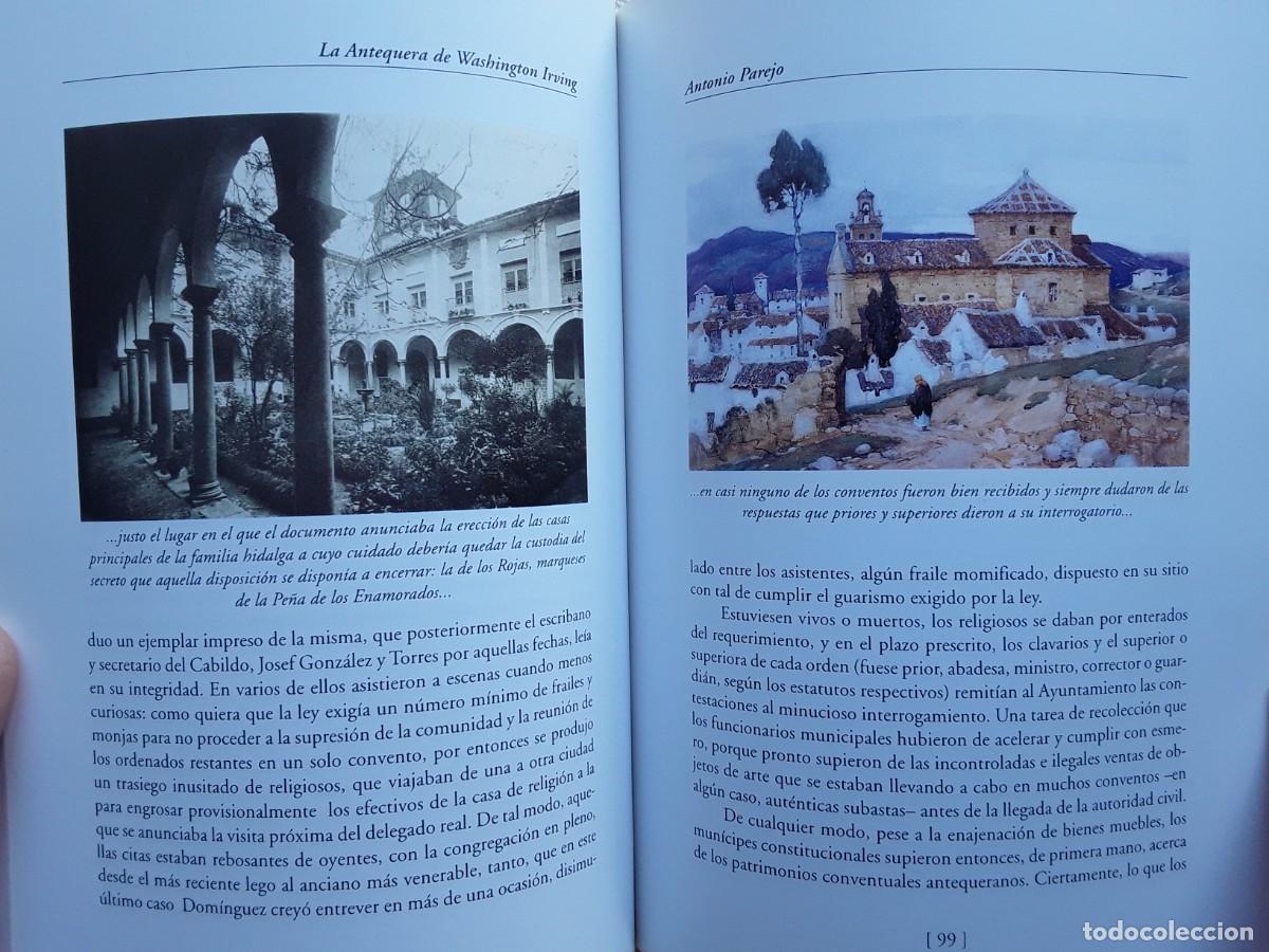 Libros de segunda mano: LA ANTEQUERA DE WASHINGTON IRVING. ANTONIO PAREJO. - Foto 3