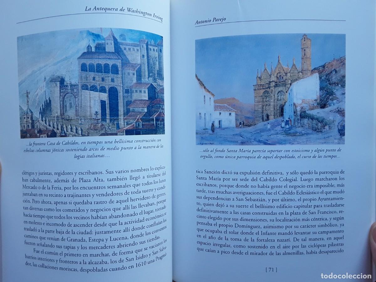 Libros de segunda mano: LA ANTEQUERA DE WASHINGTON IRVING. ANTONIO PAREJO. - Foto 4
