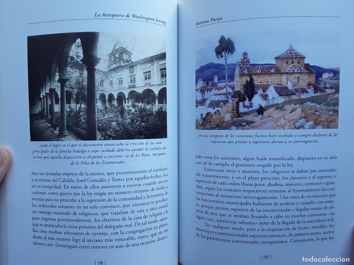 Libros de segunda mano: LA ANTEQUERA DE WASHINGTON IRVING. ANTONIO PAREJO. - Foto 5