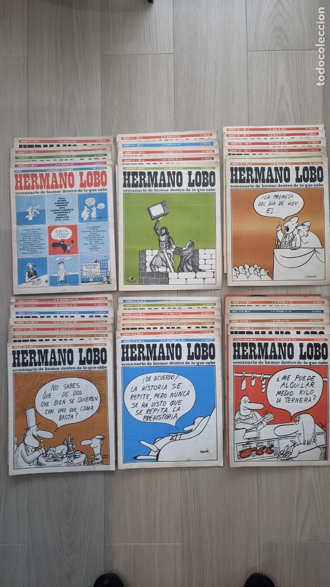 Libros de segunda mano: REVISTAS ANTIGUAS HERMANO LOBO - Foto 5