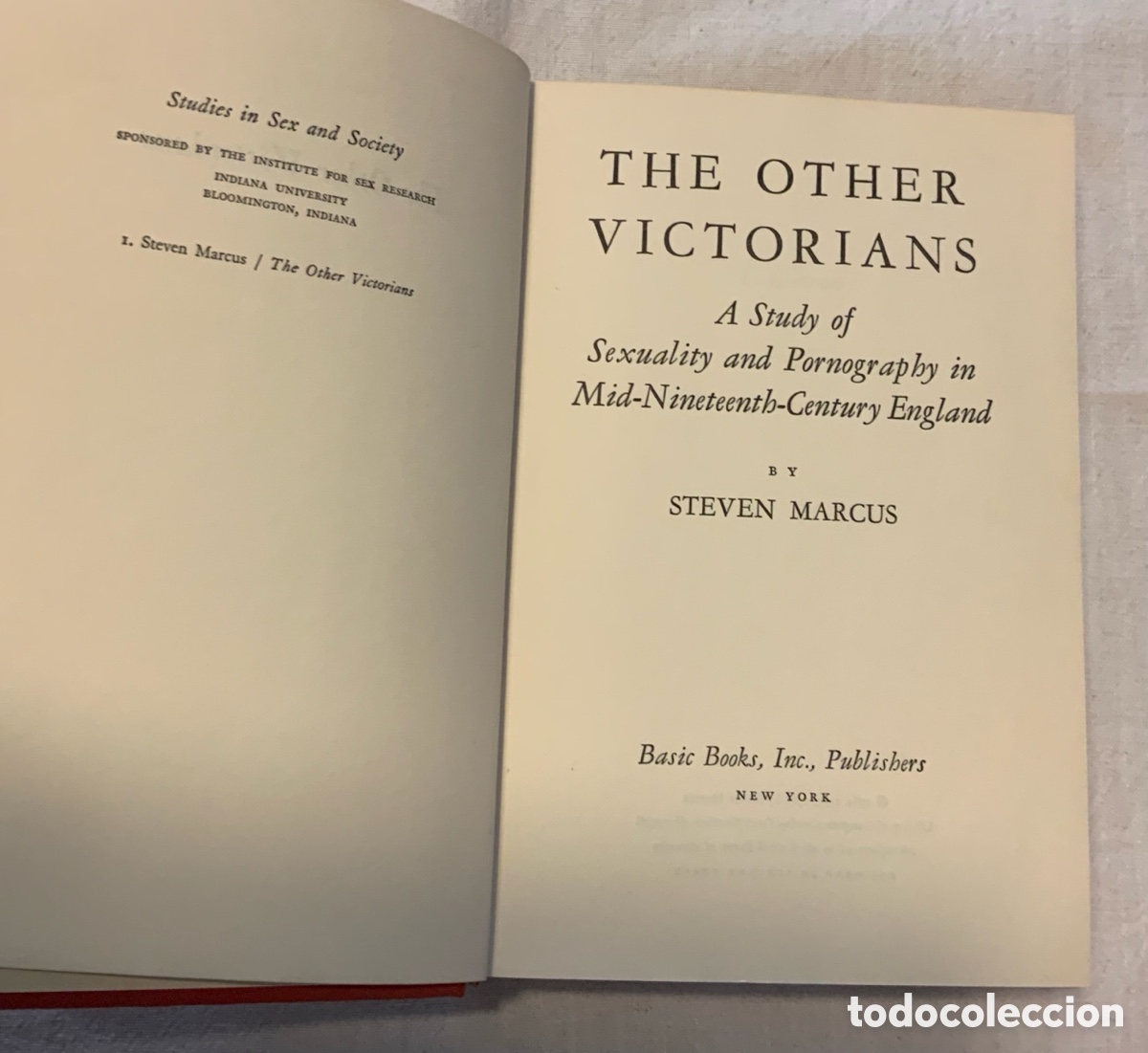 Libros de segunda mano: The other Victorians. Steven Marcus - Foto 3