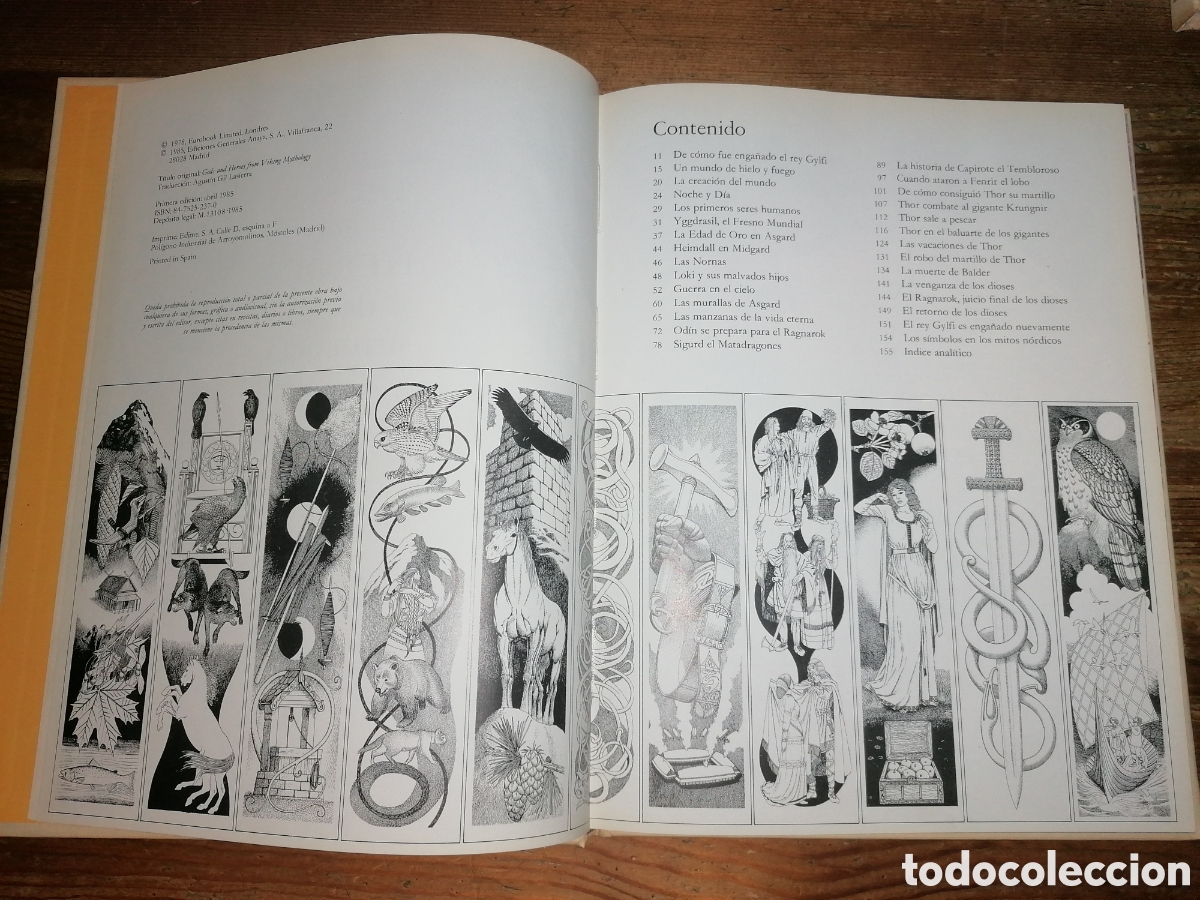 Libros de segunda mano: Mitolog&iacute;a China, &Aacute;rabe, Vikinga y Romana - Ediciones Anaya - Foto 8