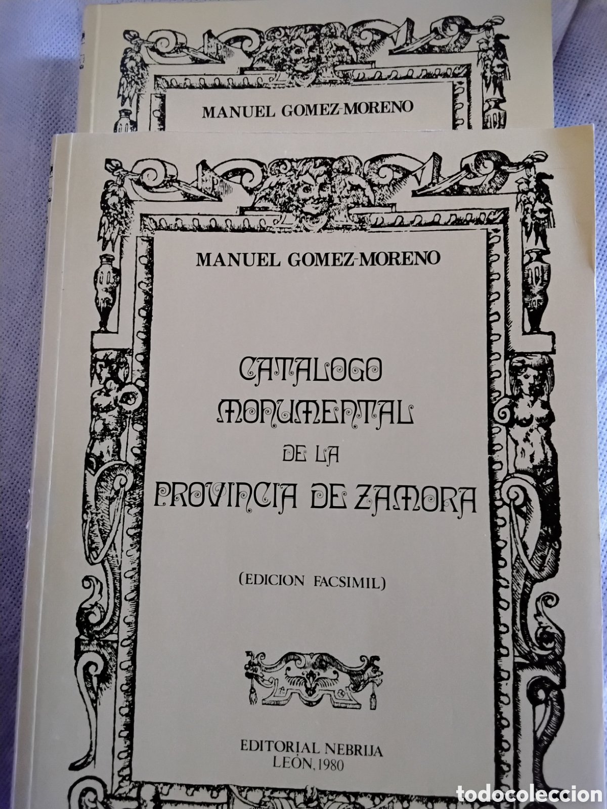 Libros de segunda mano: CAT&Aacute;LOGO MONUMENTAL DE LA PROVINCIA DE ZAMORA. FACS&Iacute;MIL - Foto 3