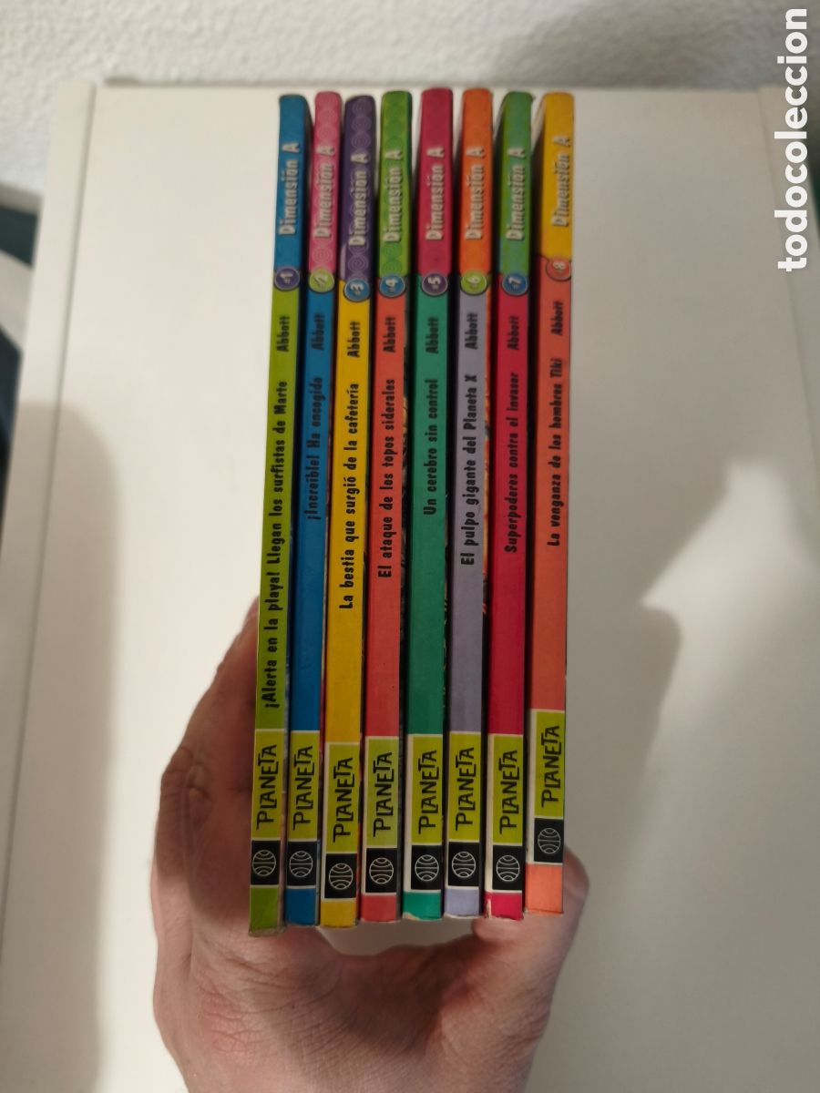 Libros de segunda mano: DIMENSION A TONY ABBOTT PLANETA COMPLETA - Foto 2