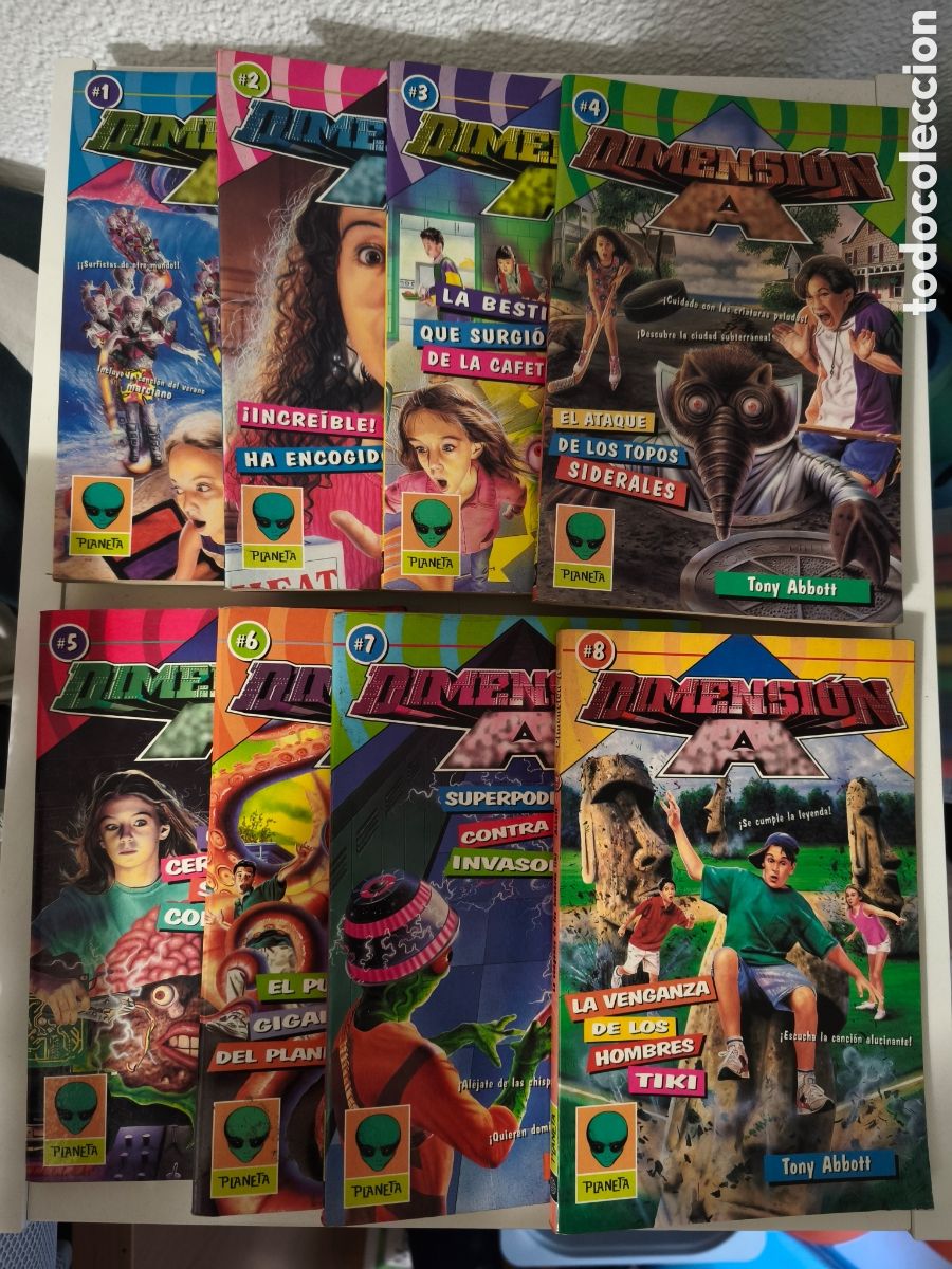 Libros de segunda mano: DIMENSION A TONY ABBOTT PLANETA COMPLETA