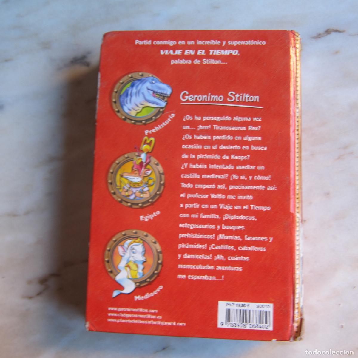Libros de segunda mano: VIAJE EN EL TIEMPO - GER&Oacute;NIMO STILTON (DESTINO) INFANTIL - Foto 3