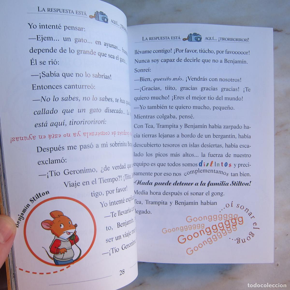 Libros de segunda mano: VIAJE EN EL TIEMPO - GER&Oacute;NIMO STILTON (DESTINO) INFANTIL - Foto 8