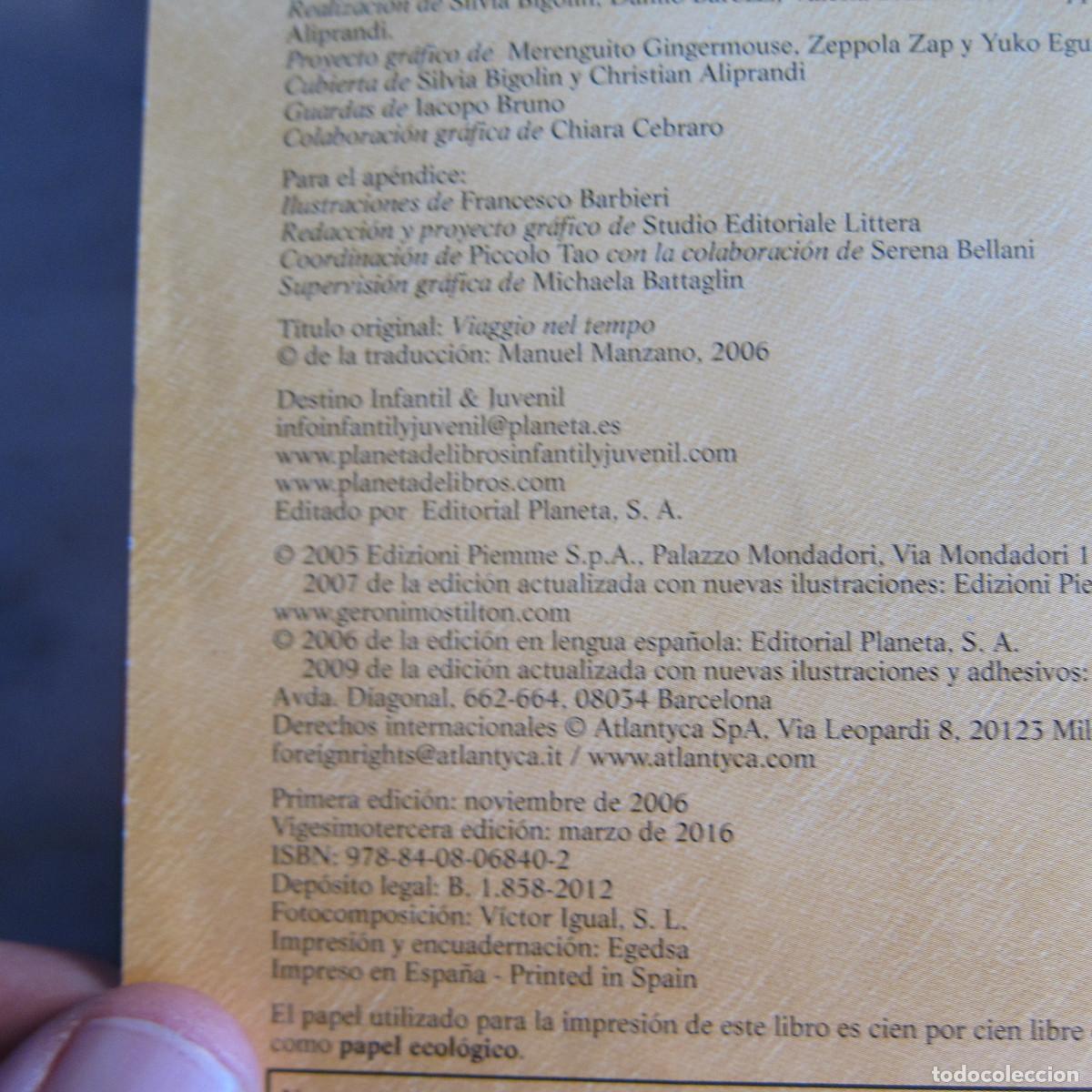 Libros de segunda mano: VIAJE EN EL TIEMPO - GER&Oacute;NIMO STILTON (DESTINO) INFANTIL - Foto 10
