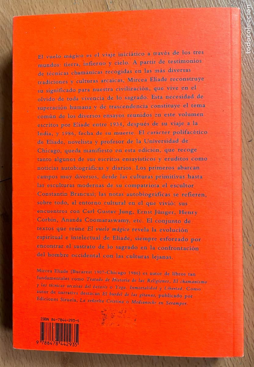 Libros de segunda mano: EL VUELO MAGICO, Mircea Eliade - Foto 2