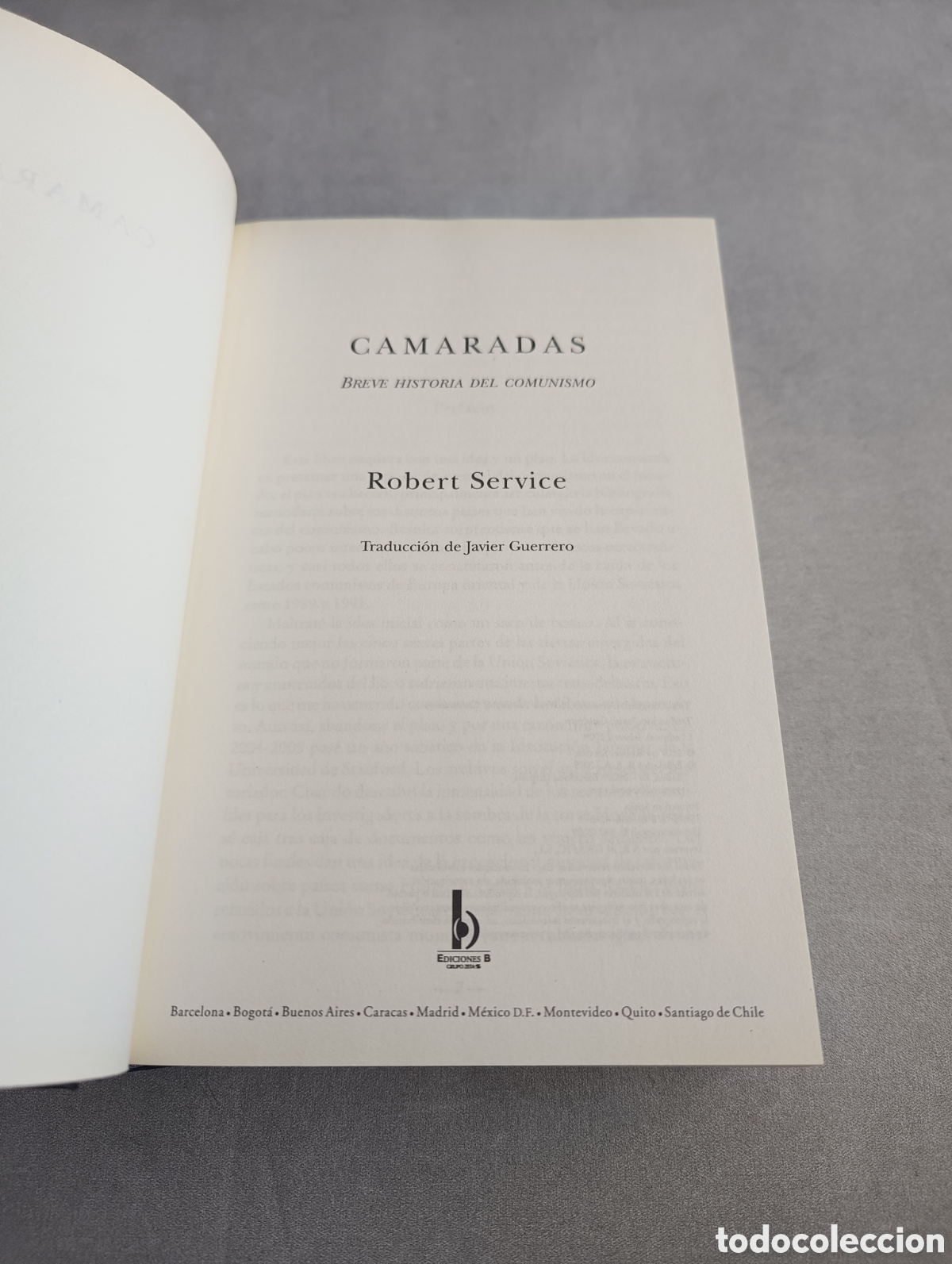 Libros de segunda mano: CAMARADAS - BREVE HISTORIA DEL COMUNISMO - ROBERT SERVICE / EDICIONES B - Foto 7