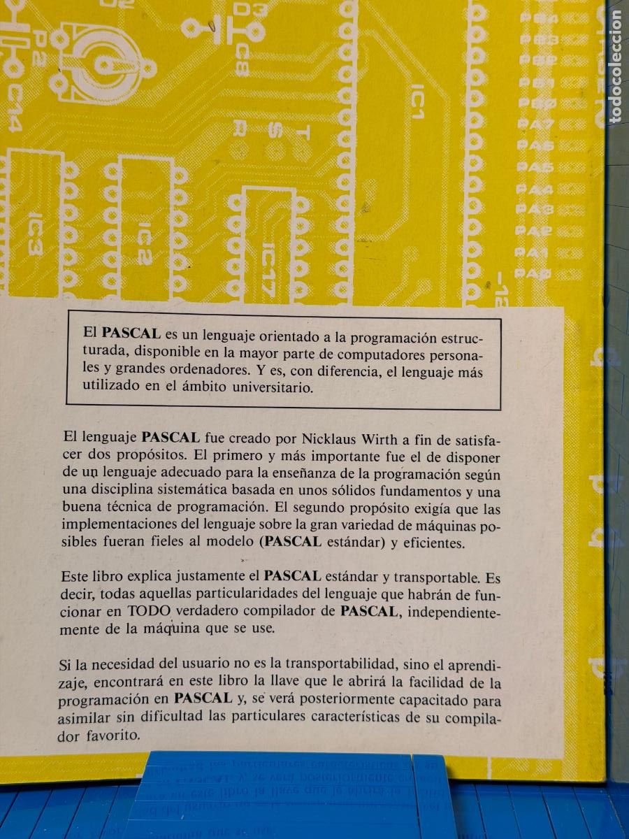 Libros de segunda mano: PROGRAMACI&Oacute;N EST&Aacute;NDAR EN PASCAL, J.SOLE PONT - Foto 2
