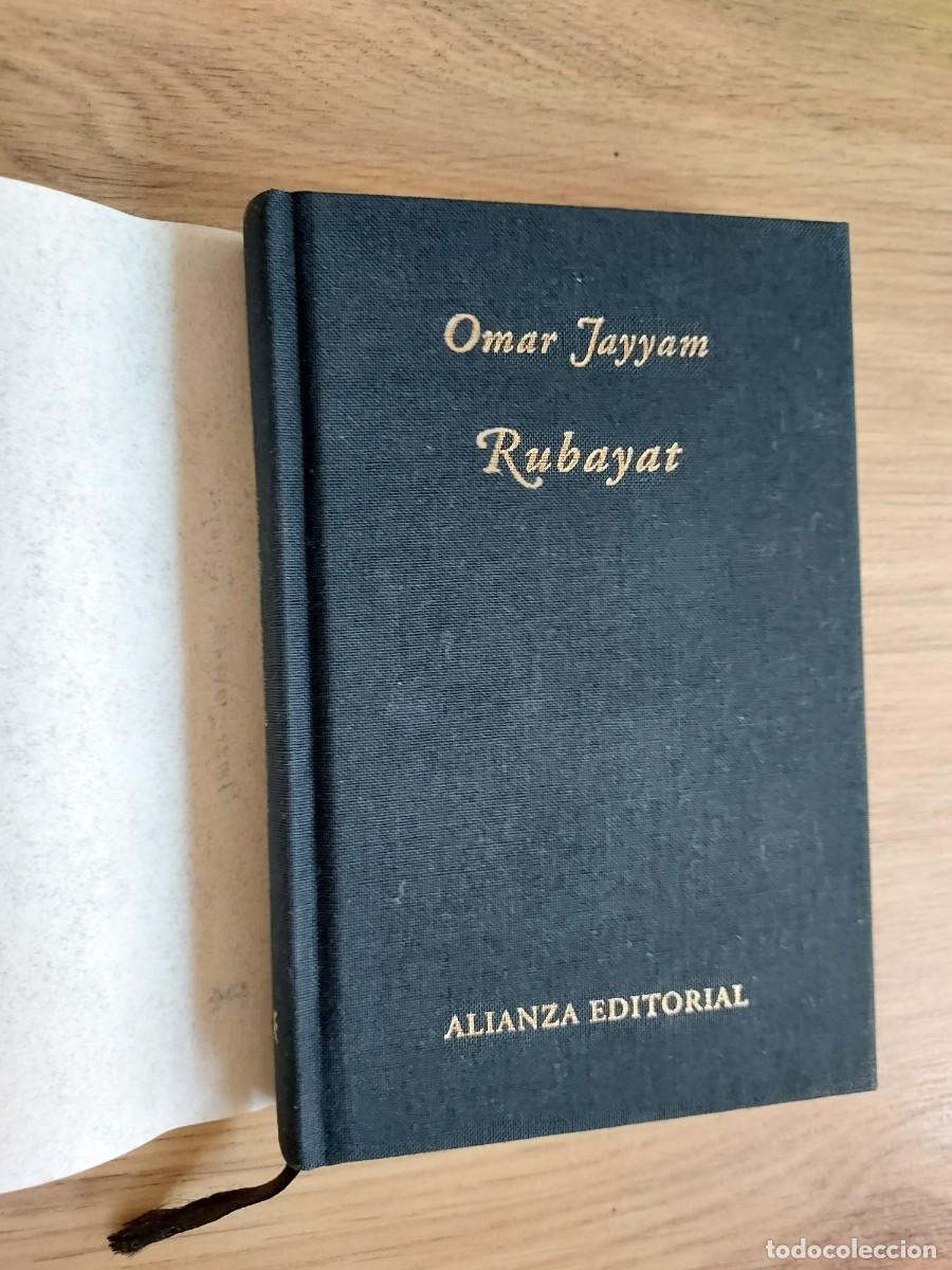 Libros de segunda mano: RUBAYAT - Omar Jayyam (Alianza Editorial) - Foto 3