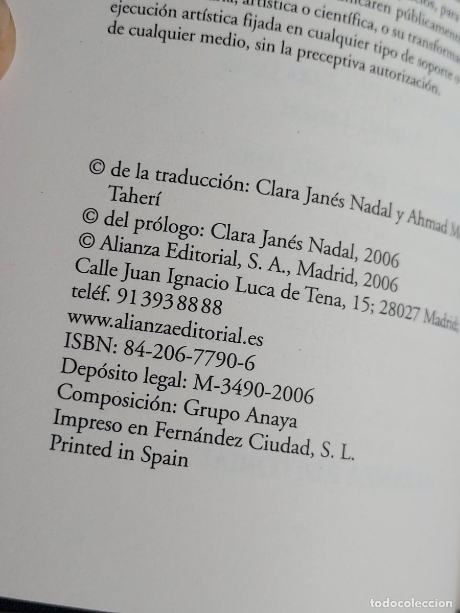 Libros de segunda mano: RUBAYAT - Omar Jayyam (Alianza Editorial) - Foto 4