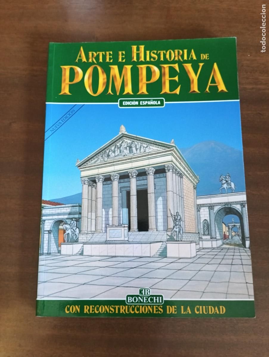 Libros de segunda mano: ARTE E HISTORIA DE POMPEYA - CON RECOSTRUCCIONES DE LA CIUDAD. - Foto 1