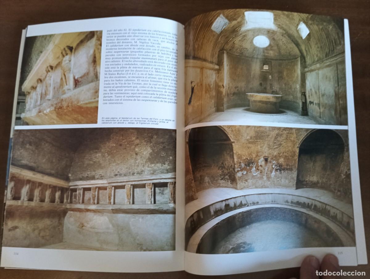 Libros de segunda mano: ARTE E HISTORIA DE POMPEYA - CON RECOSTRUCCIONES DE LA CIUDAD. - Foto 7