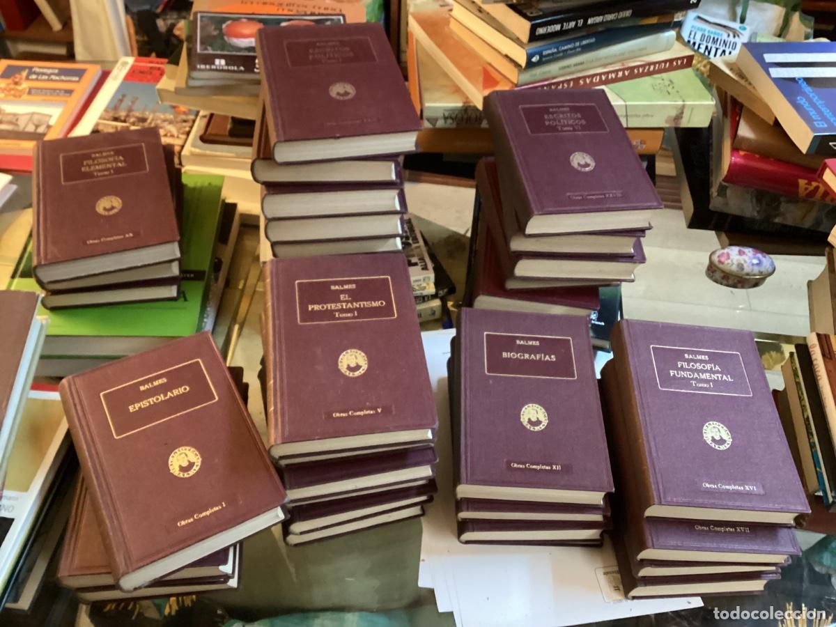 Gebrauchte B&uuml;cher: Obras Completas del Dr. D. Jaime Balmes, Pbro. Obra casi-completa. 32 tomos. (falta 1) 1&ordf; edici&oacute;n.