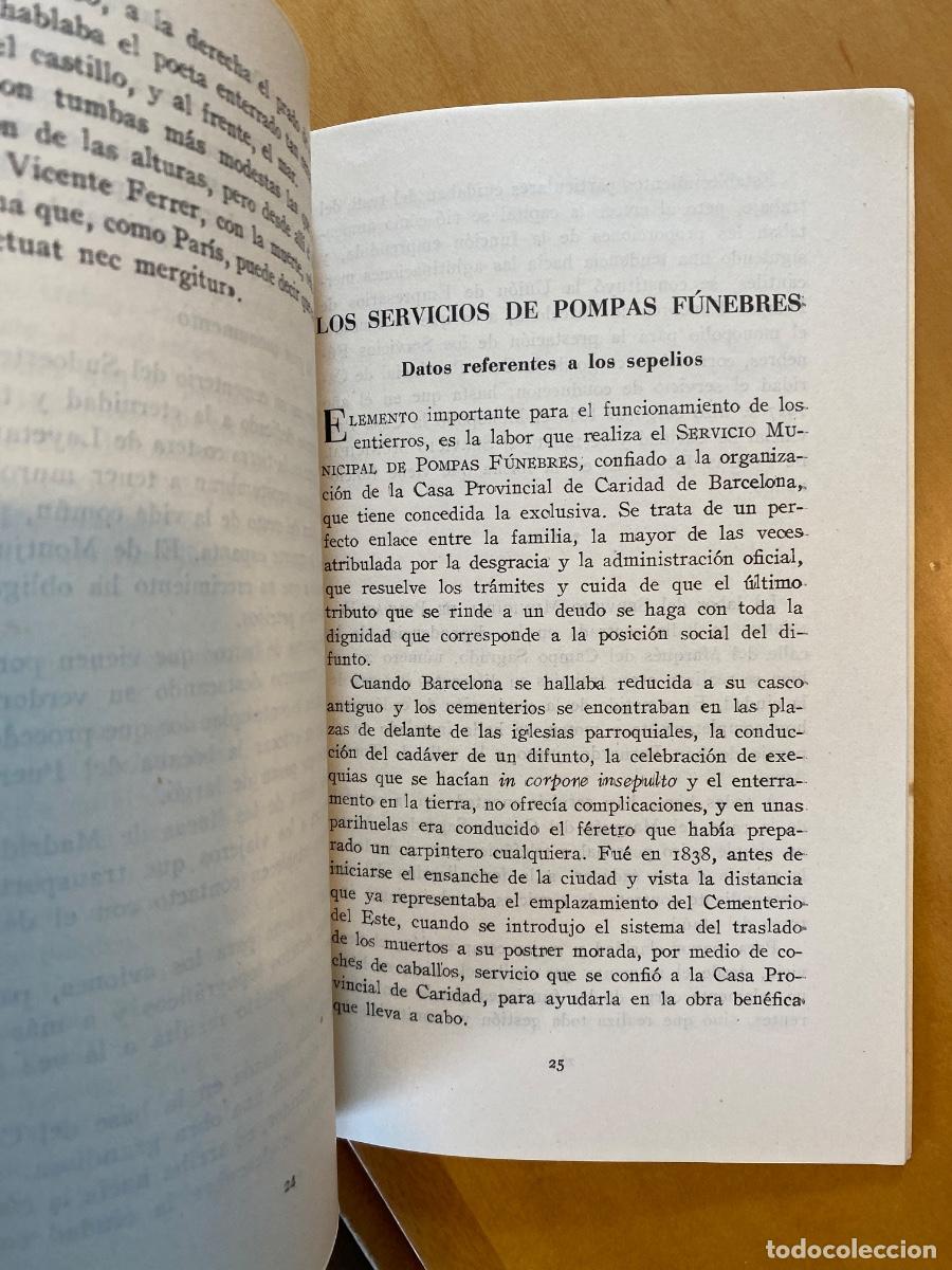 Libros de segunda mano: GUIA DEL CEMENTERIO DEL SUDOESTE A&Ntilde;O 1954 . - Foto 4