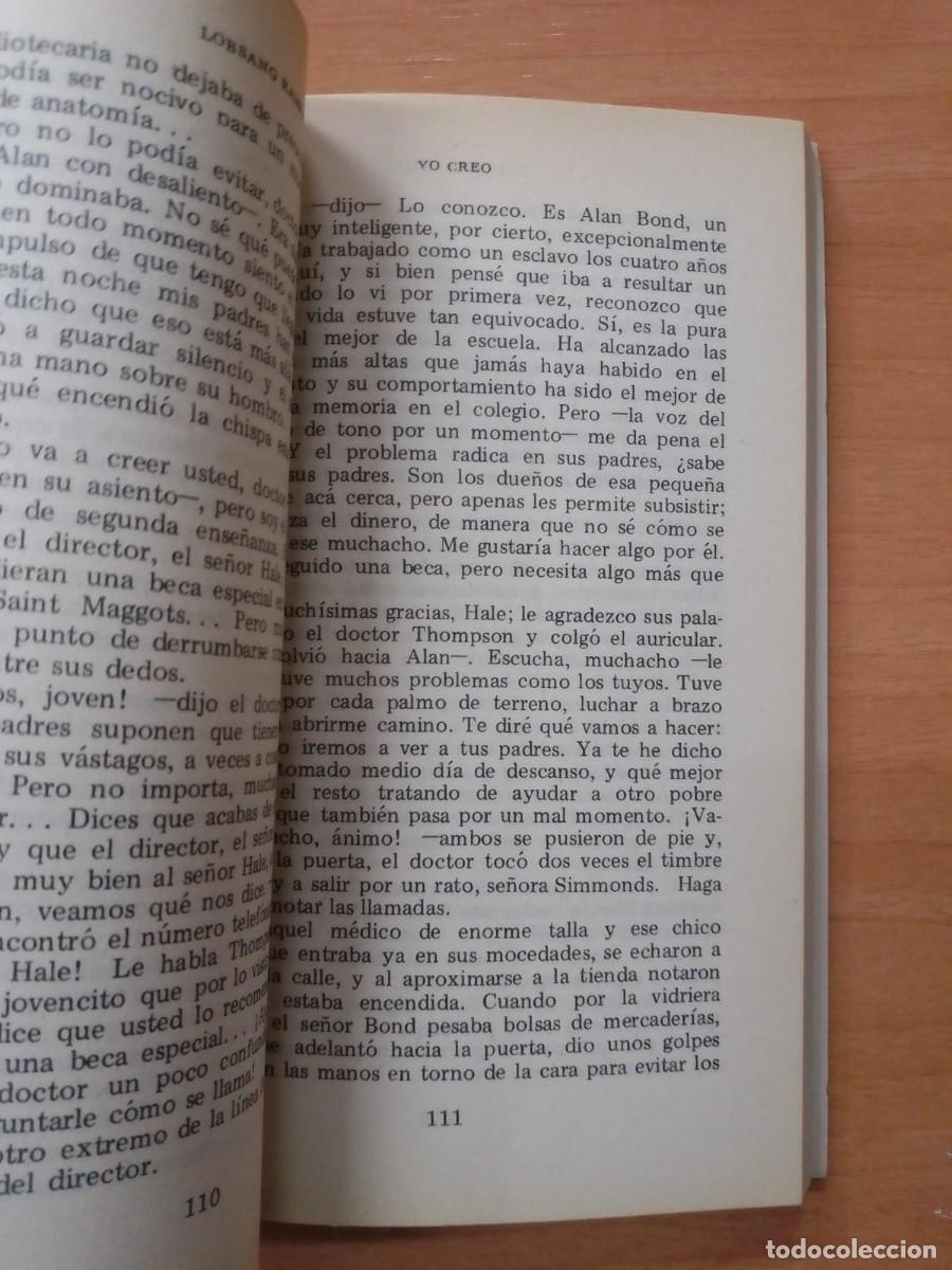 Libros de segunda mano: Yo creo, de Lobsang Rampa - Foto 3