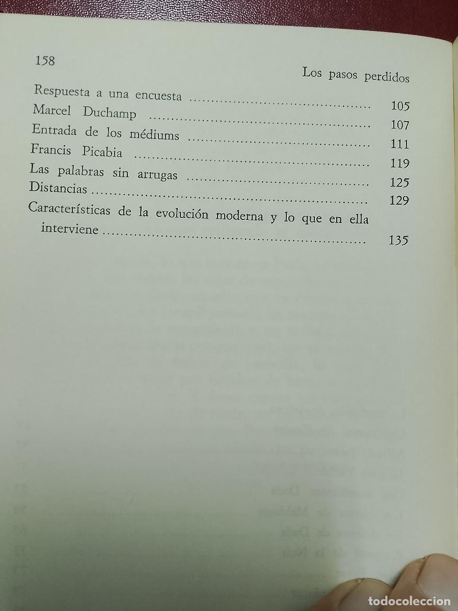 Libros de segunda mano: Andr&eacute; Breton: Los pasos perdidos (Alianza Editorial. 1972) - Foto 4