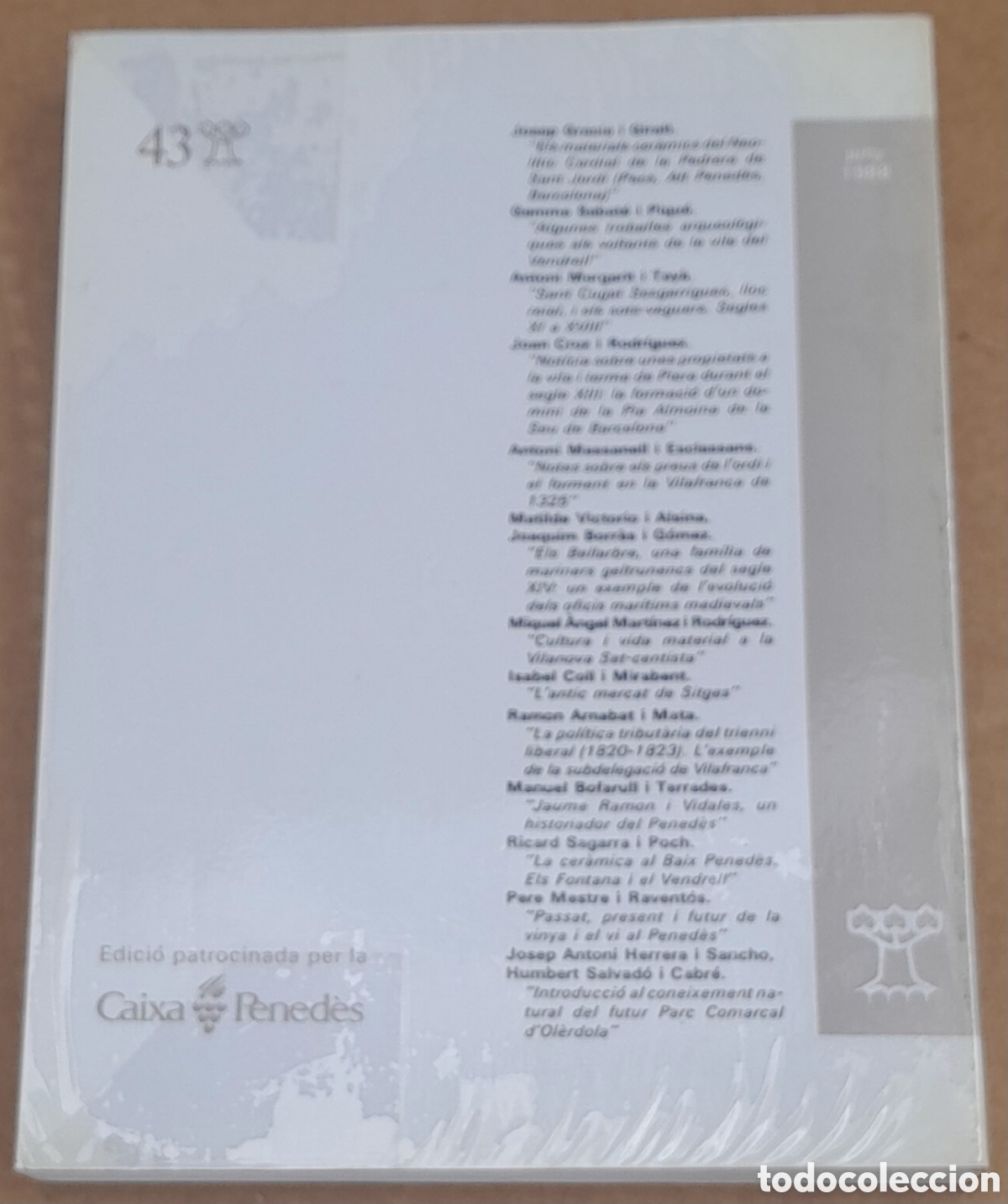 Libros de segunda mano: MISCEL.L&Agrave;NIA PENEDESENCA 1987 - INSTITUT DESTUDIS PENEDESENCS - Foto 4