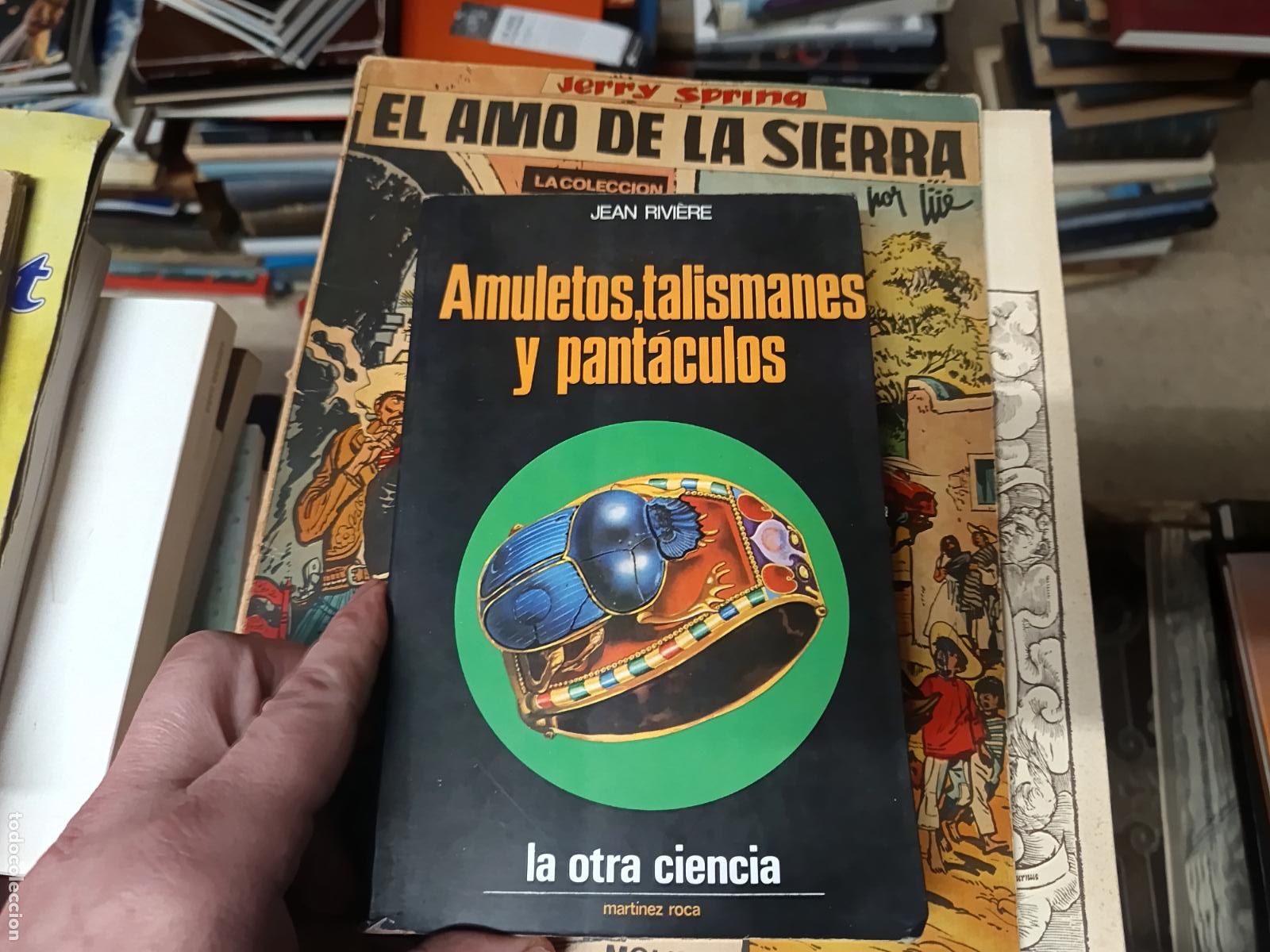 Libros de segunda mano: AMULETOS , TALISMANES Y PANT&Aacute;CULOS . JEAN RIVI&Egrave;RE . MART&Iacute;NEZ ROCA . 1974