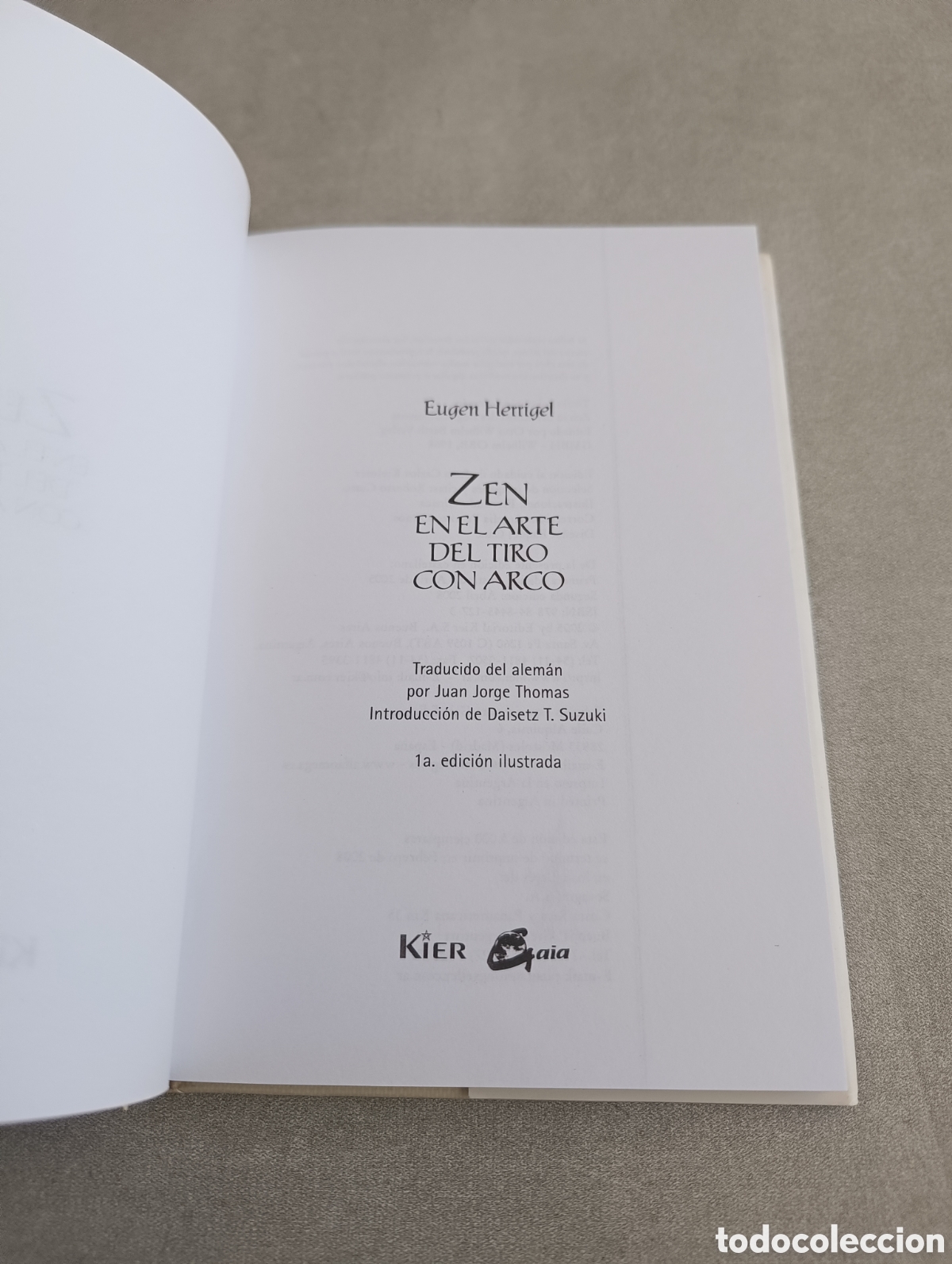 Libros de segunda mano: ZEN EN EL ARTE DEL TIRO CON ARCO - EUGEN HERRIGEL - Foto 5