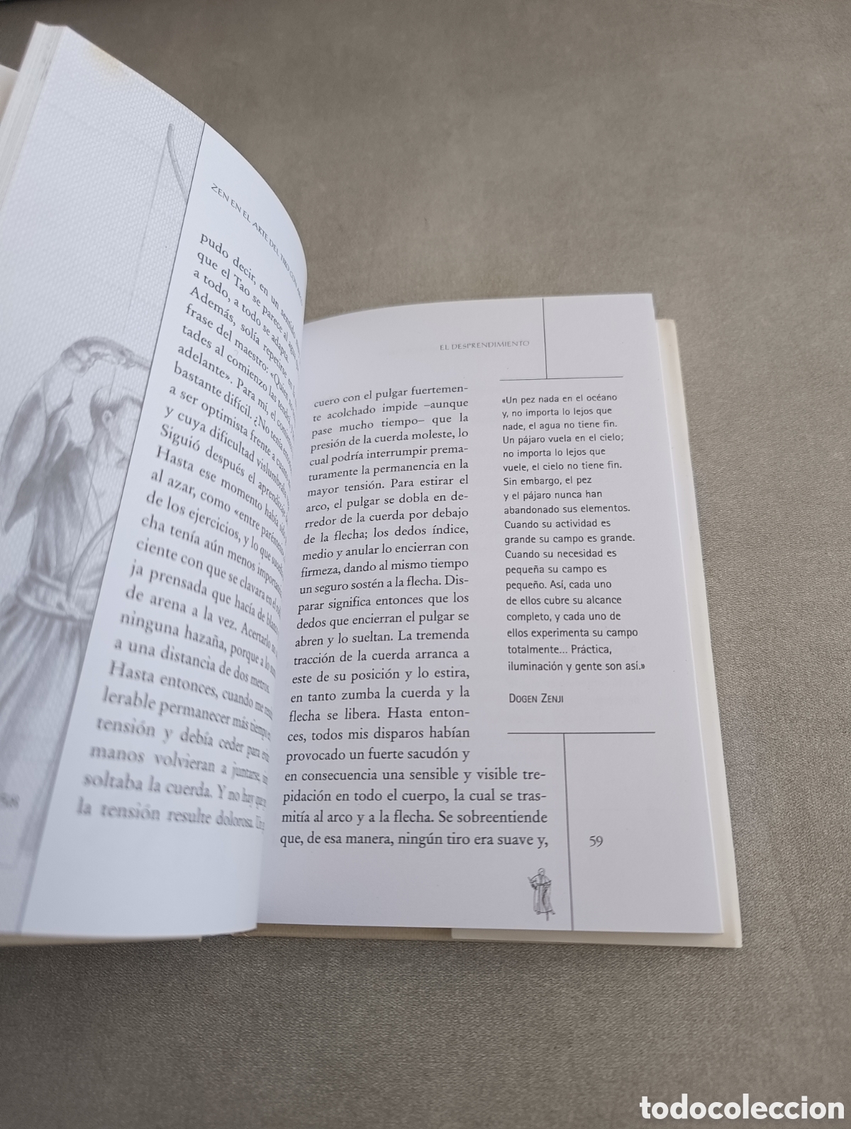 Libros de segunda mano: ZEN EN EL ARTE DEL TIRO CON ARCO - EUGEN HERRIGEL - Foto 6
