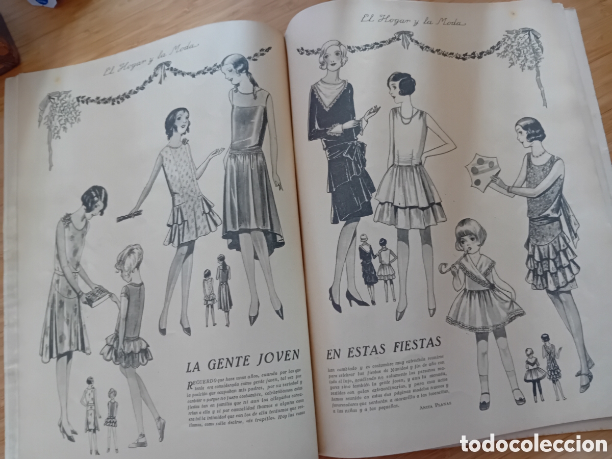 Libros de segunda mano: El hogar y la moda. N&ordm; extraordinario Navidad 1929 - Foto 4