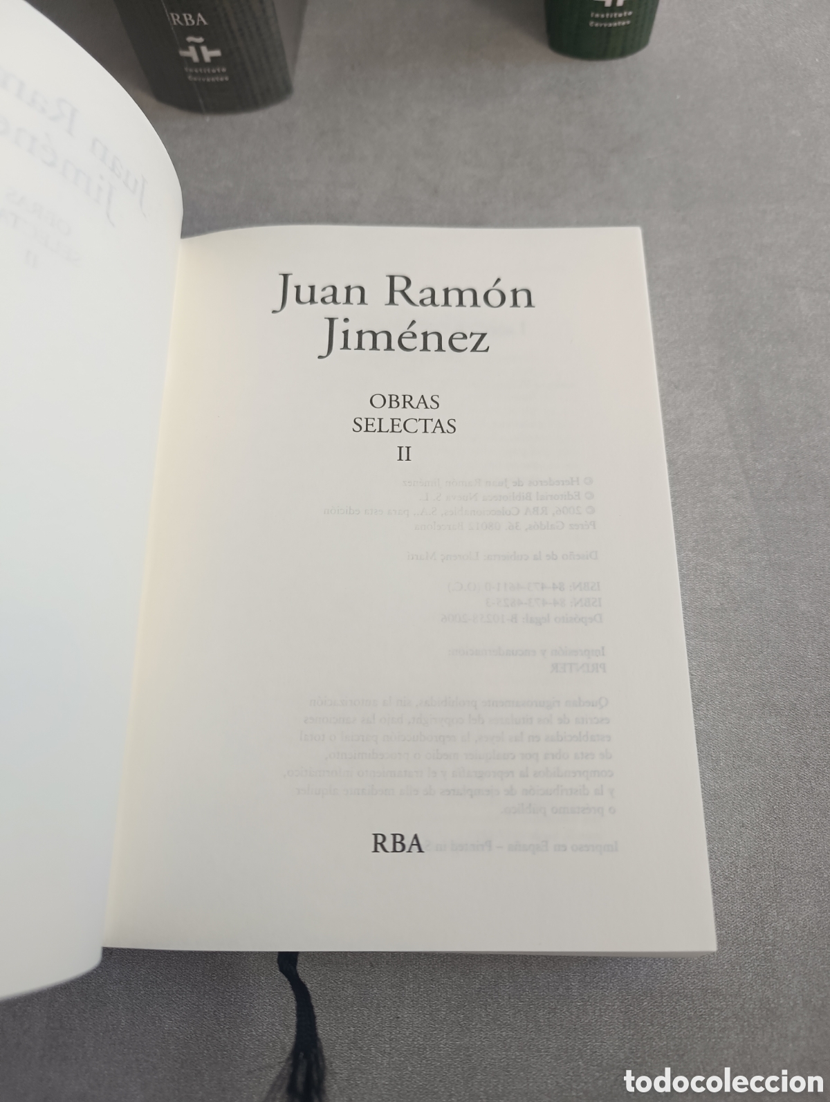 Libros de segunda mano: JUAN RAM&Oacute;N JIM&Eacute;NEZ. OBRAS SELECTAS COMPLETAS RBA- INSTITUTO CERVANTES. - Foto 5