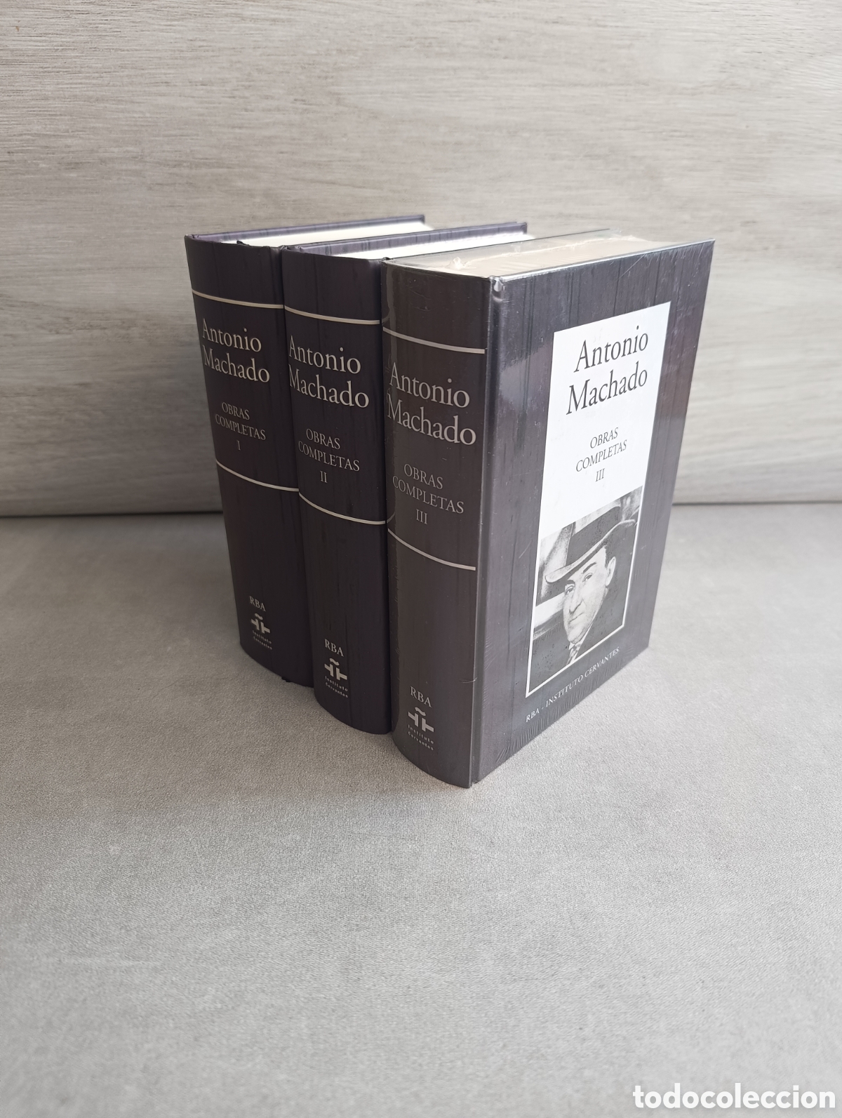 Libros de segunda mano: OBRAS COMPLETAS. ANTONIO MACHADO. 3 TOMOS. RBA