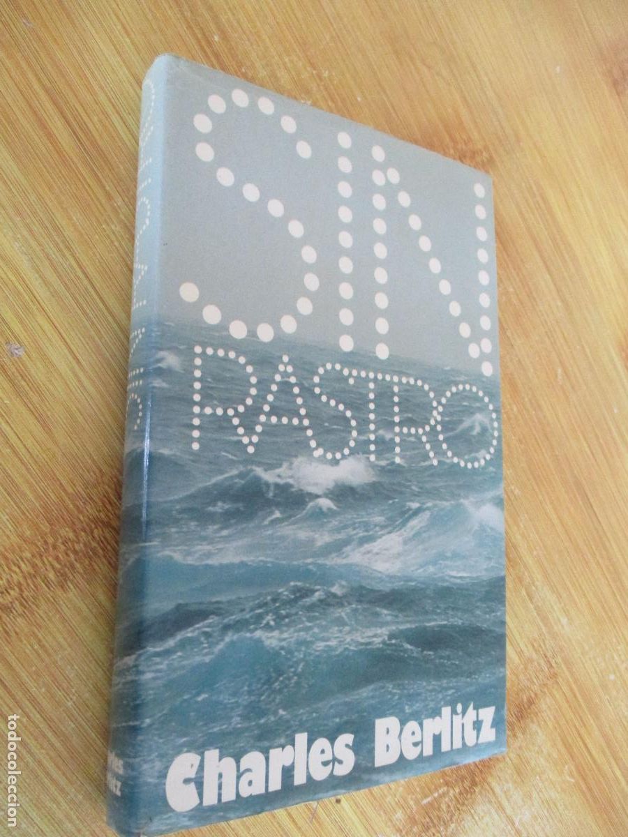 Libros de segunda mano: CHARLES BERLITZ-SIN RASTRO, 1&ordf;. EDC., 1978-MUNDO ACTUAL DE EDICIONES