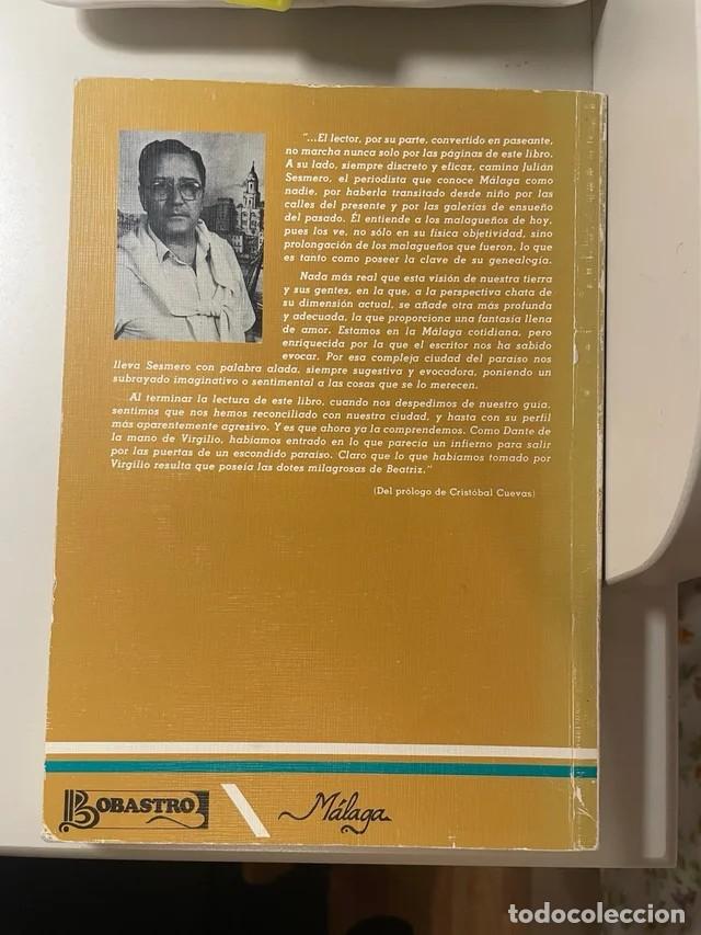 Libros de segunda mano: Paseo rom&aacute;ntico por la M&aacute;laga comercial - Foto 3