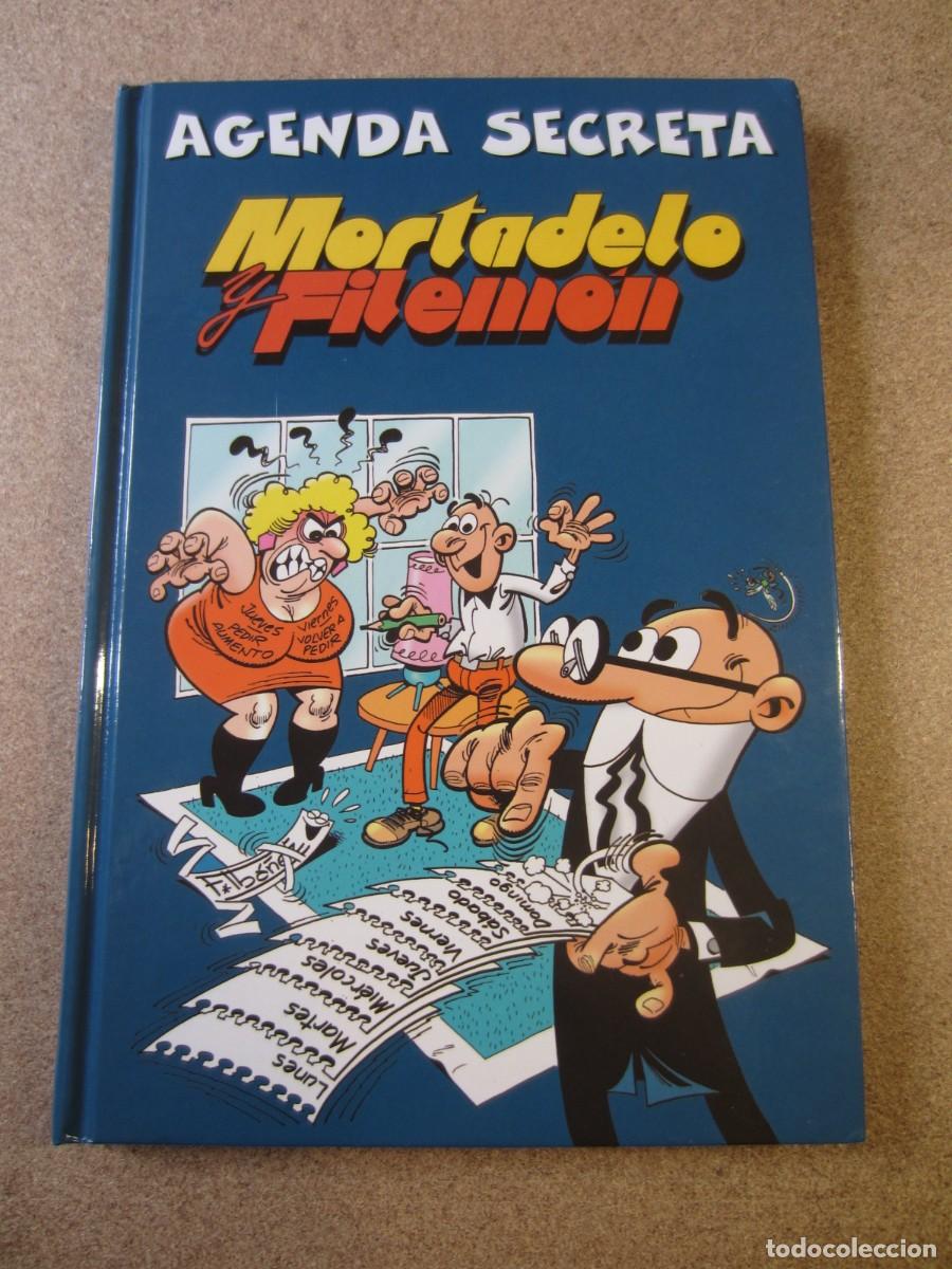 Libros de segunda mano: Mortadelo y Filem&oacute;n Agenda Secreta (Ediciones B) - Foto 1