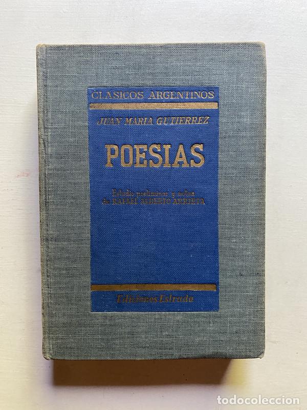 Libros de segunda mano: Poesias - Gutierrez Juan Maria - Foto 1