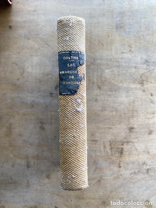 Libros de segunda mano: Las amarguras de Werther - Goethe - Foto 2