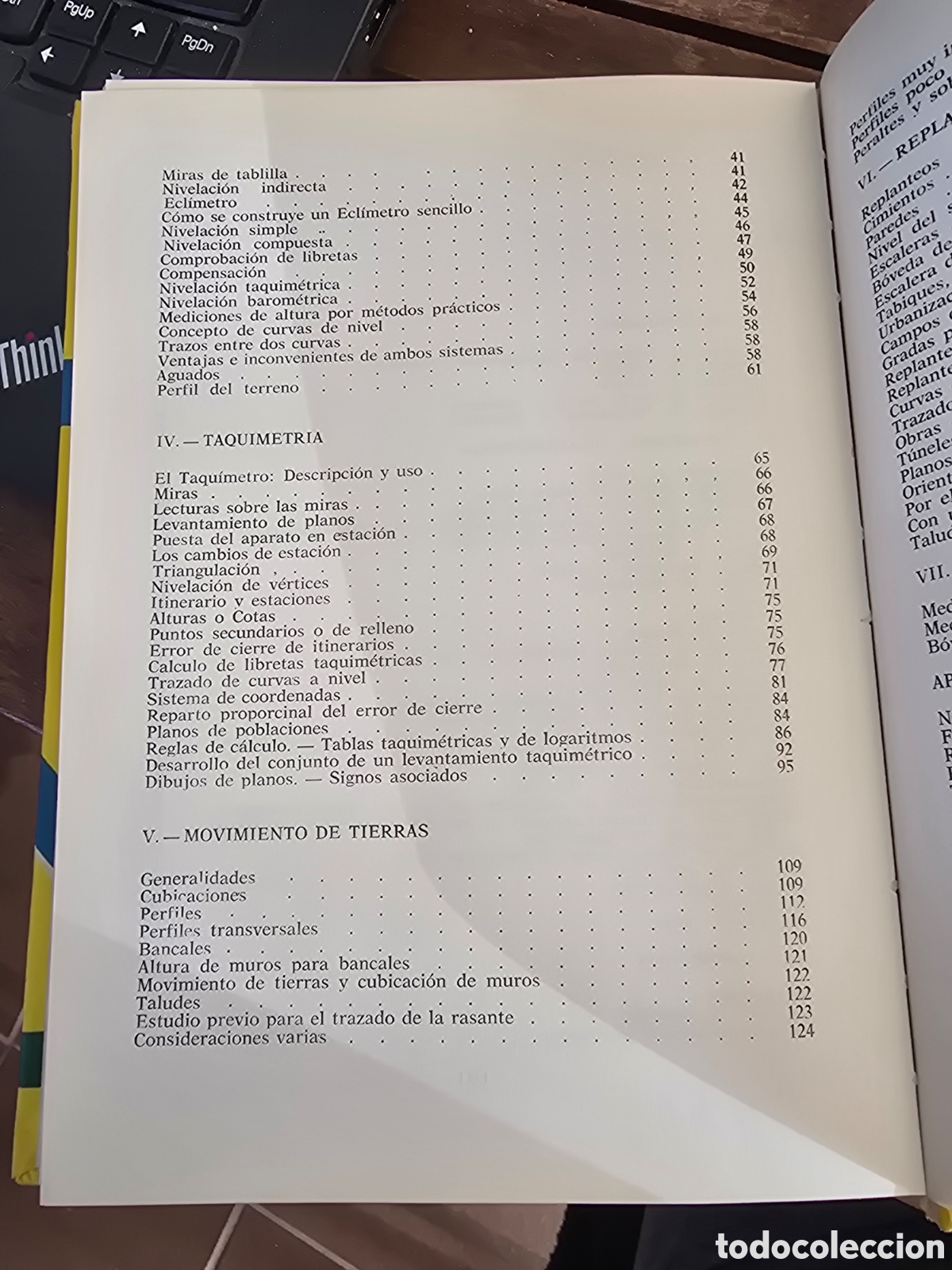 Libros de segunda mano: TOPOGRAFIA. PRACTICA PARA EL CONSTRUCTOR JOSE ZURITA EED, CEAC 1967 - Foto 6
