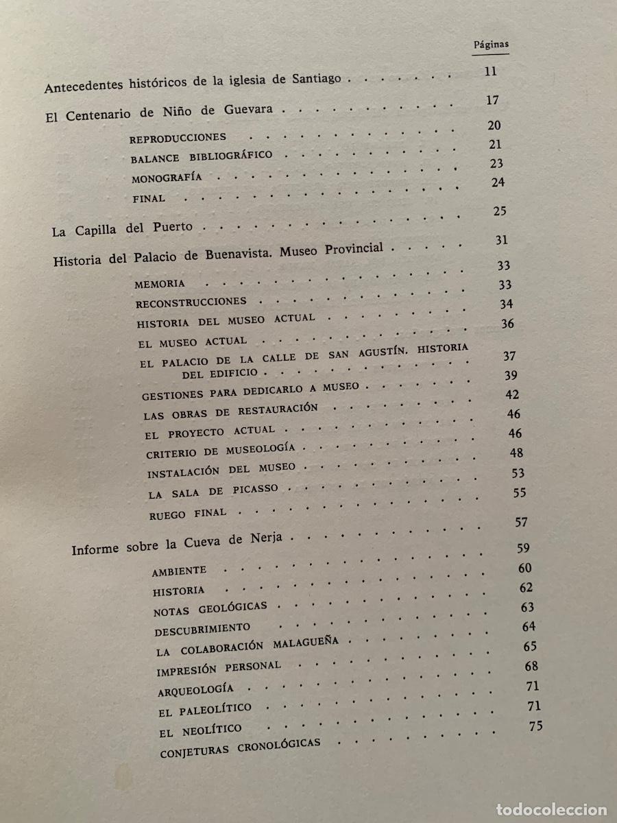 Libros de segunda mano: Informes Hist&oacute;ricos-Art&iacute;sticos de M&aacute;laga (Bols 48) - Foto 3