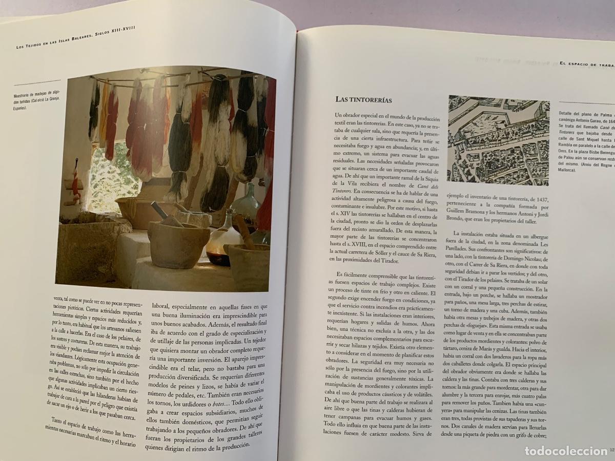 Libros de segunda mano: Los tejidos en las islas Baleares - Foto 4