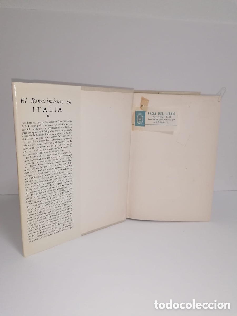 Libros de segunda mano: El renacimiento en Italia (2 tomos) - Foto 7
