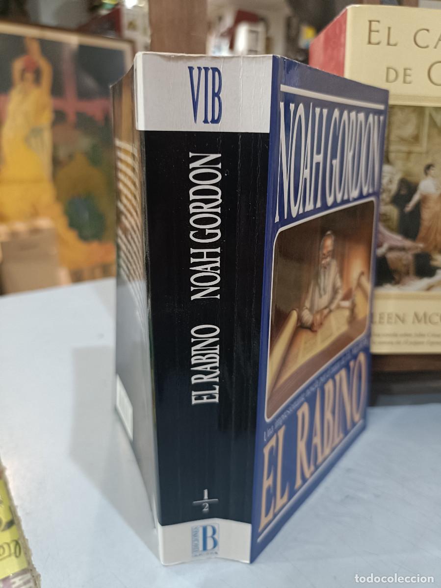 Libros de segunda mano: El Rabino - Noah Gordon - Ediciones B. 1995 - Foto 2