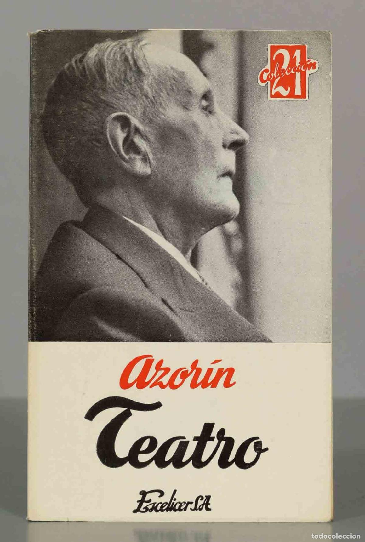 Libros de segunda mano: Azor&iacute;n. Teatro. escelicer - Foto 1
