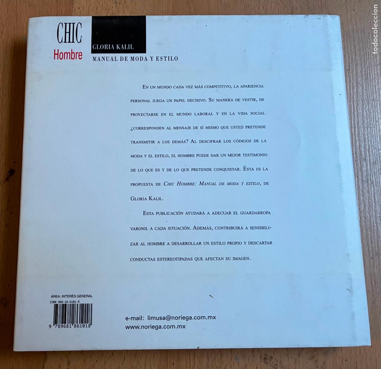 Libros de segunda mano: CHIC, HOMBRE, Manual de Moda y Estilo,, Gloria Kalil - Foto 3