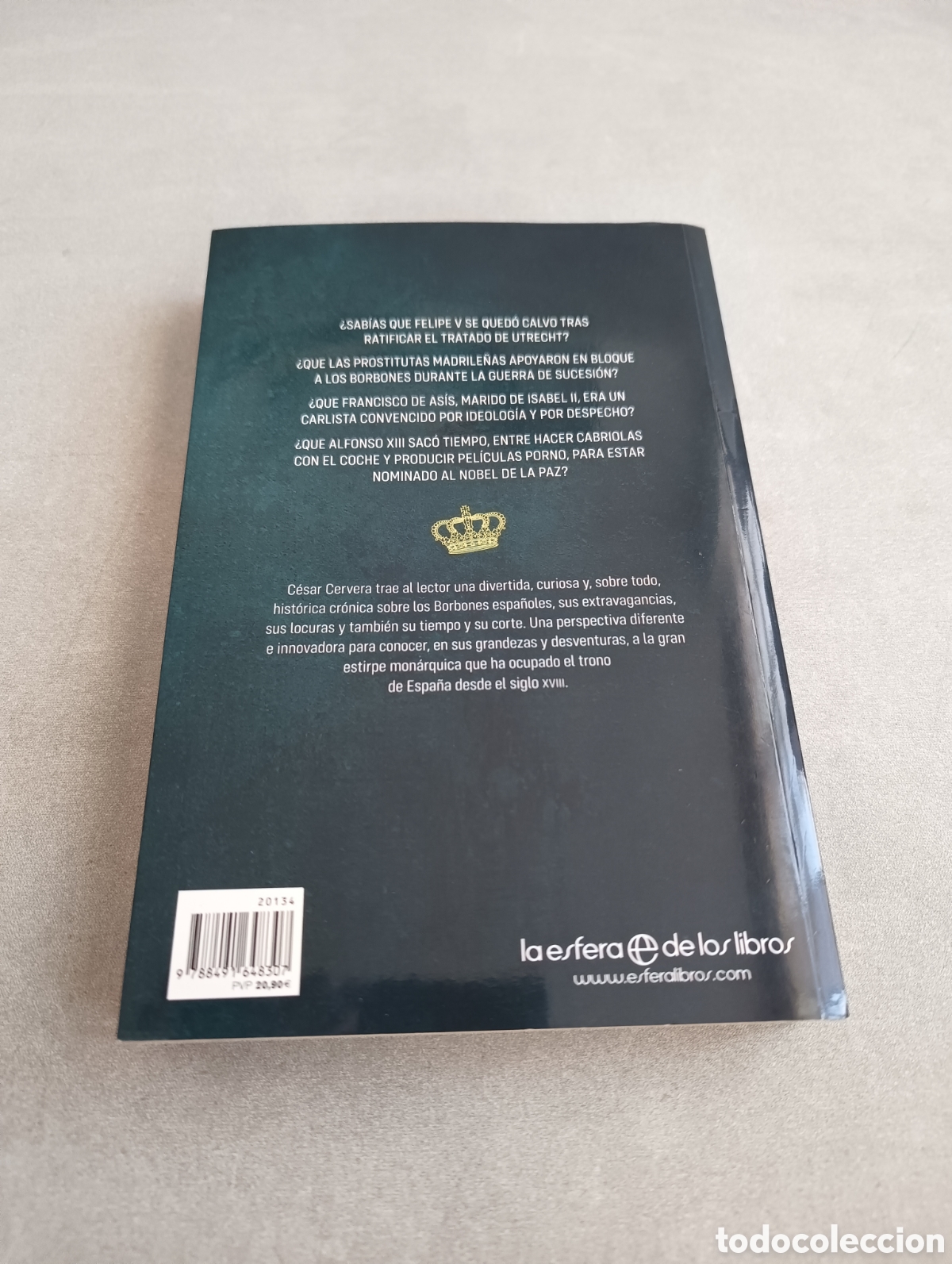 Libros de segunda mano: LOS BORBONES Y SUS LOCURAS - CERVERA MORENO, C&Eacute;SAR - Foto 3