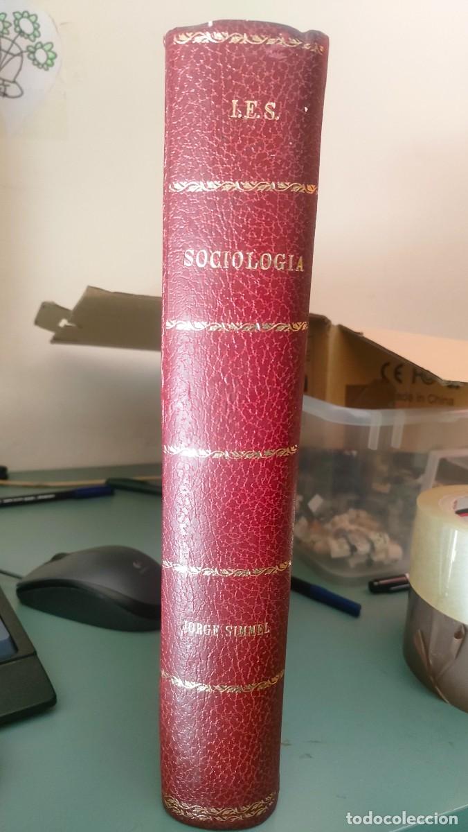 Libros de segunda mano: Sociolog&iacute;a. Jorge Simmel - Foto 1