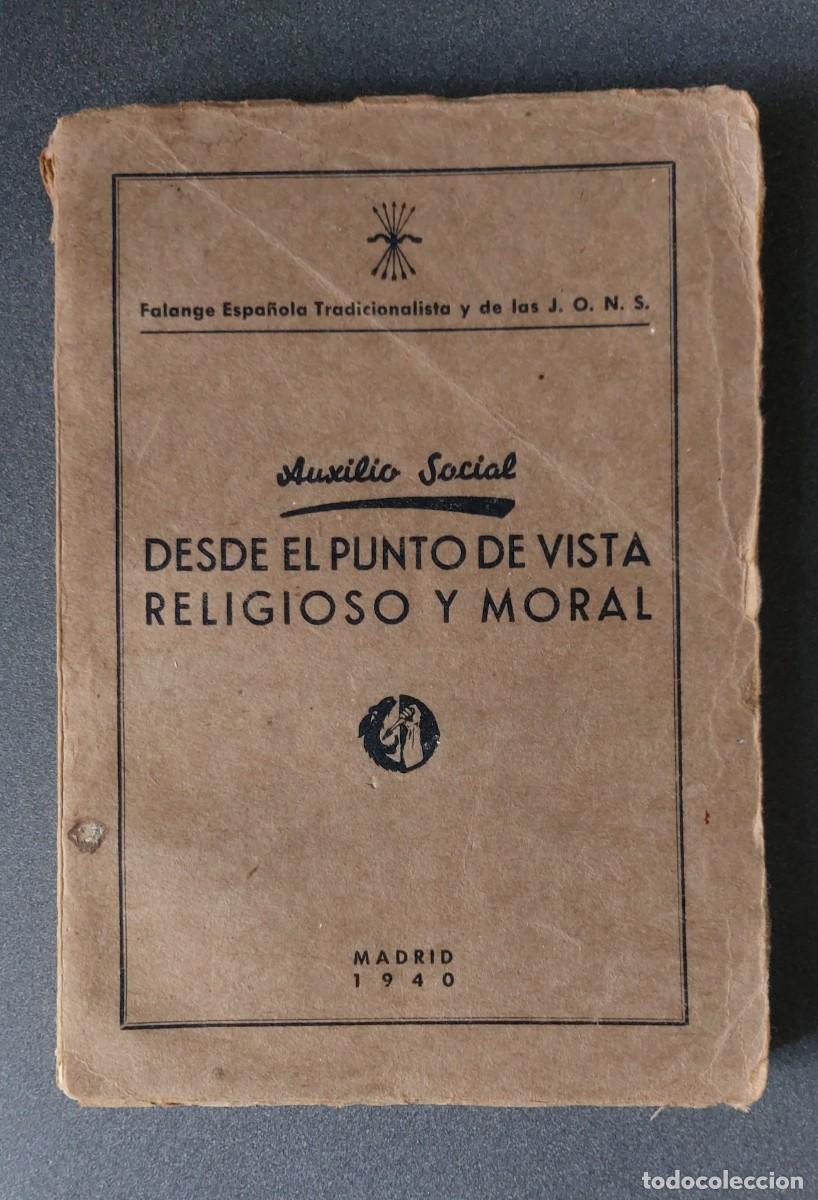 Libros de segunda mano: Auxilio social, a&ntilde;o 1940 - Foto 1