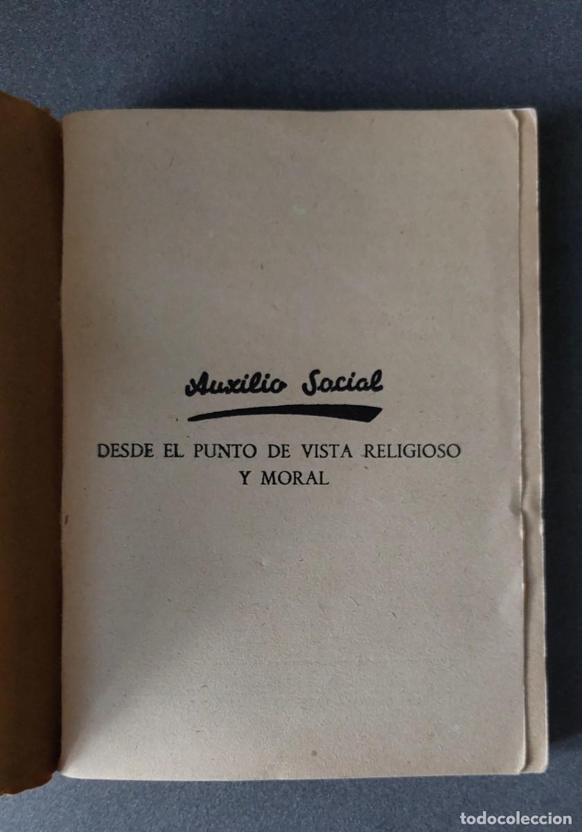 Libros de segunda mano: Auxilio social, a&ntilde;o 1940 - Foto 3