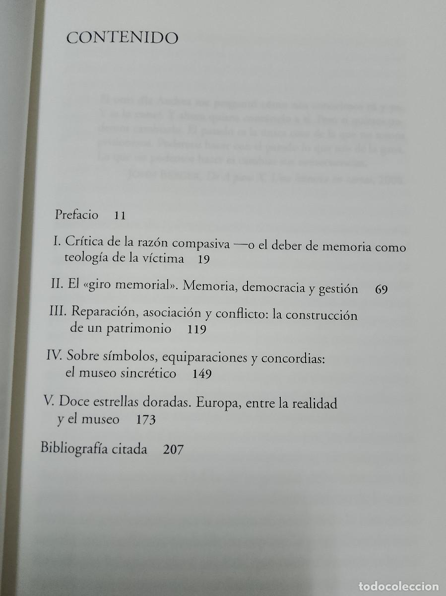 Libros de segunda mano: Ricard Vinyes: Cr&iacute;tica de la raz&oacute;n compasiva. Reconstrucci&oacute;n, transmisi&oacute;n y poder en la memoria del - Foto 3