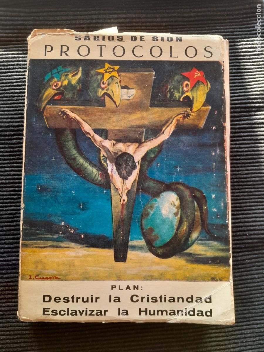 Libros de segunda mano: LOS PROTOCOLOS DE LOS SABIOS DE SION. NOS MADRID 1963. - Foto 1